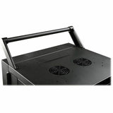 Eaton Tripp Lite Series Mobile Cart Conversion Kit with Handle, Casters and Power Cord Manager for Tablet/Chromebook Charging Stations — CSHANDLEKIT