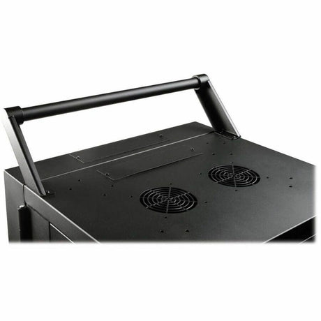 Eaton Tripp Lite Series Mobile Cart Conversion Kit with Handle, Casters and Power Cord Manager for Tablet/Chromebook Charging Stations — CSHANDLEKIT