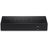 TRENDnet 10-Port Gigabit Web Smart PoE+ Switch, 8 x Gigabit PoE+ Ports, 2 x SFP Slots, Vlan, QoS, IPv6 Support, 20Gbps Switching Capacity, 75W PoE Power Budget, Lifetime Protection, Black, TPE-082WS