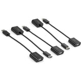 StarTech.com 5-Pack DisplayPort to VGA Adapter - DisplayPort 1.2 to VGA Monitor Active Adapter - DP to VGA Video Converter Dongle - M/F — DP2VGA3X5