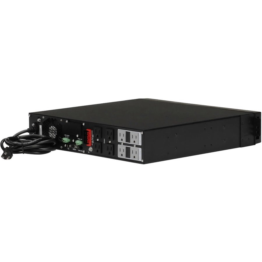 Eaton 9PX 1500VA 1350W 120V Online Double-Conversion UPS - 5-15P, 8x 5-15R Outlets, Lithium-ion Battery, Cybersecure Network Card, 2U Rack/Tower — 9PX1500RTN-L