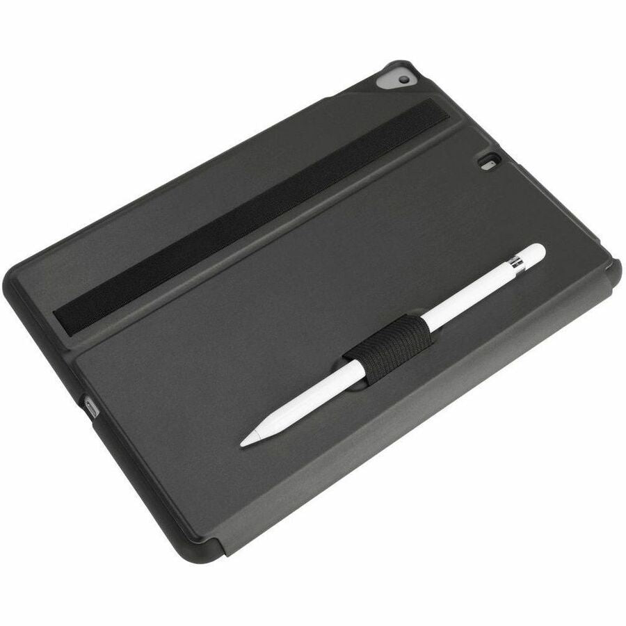Targus Click-In THZ850GL Carrying Case (Flip) for 10.2" to 10.5" Apple iPad (7th Generation), iPad Air, iPad Pro, iPad (8th Generation), iPad (9th Generation) Tablet - Black — THZ850GL