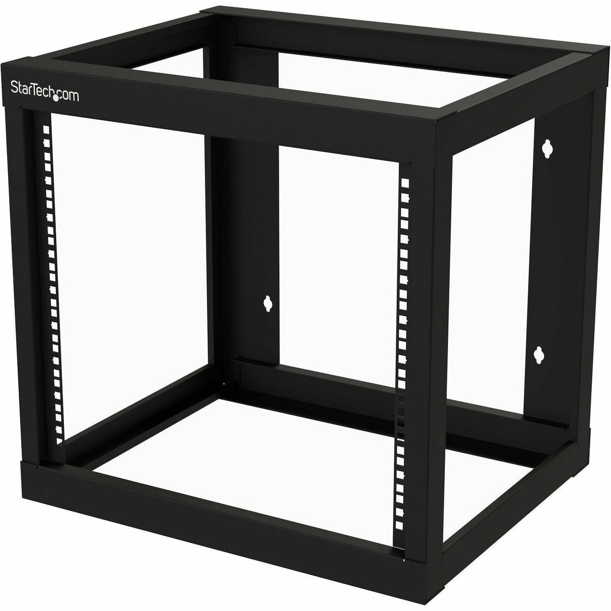 StarTech.com 2-Post 9U Heavy-Duty Wall-Mount Network Rack, 19" Open Frame Server Rack for Computer Equipment, Wall Mount Data Rack~ — RK919WALLO