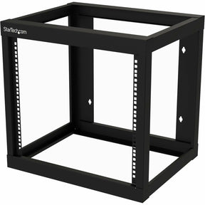 StarTech.com 2-Post 9U Heavy-Duty Wall-Mount Network Rack, 19" Open Frame Server Rack for Computer Equipment, Wall Mount Data Rack~ — RK919WALLO