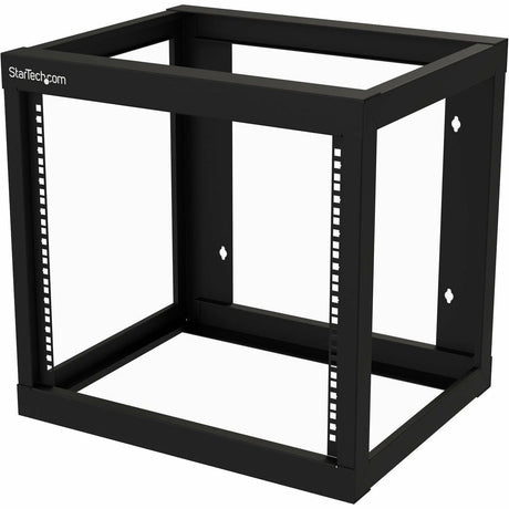 StarTech.com 2-Post 9U Heavy-Duty Wall-Mount Network Rack, 19" Open Frame Server Rack for Computer Equipment, Wall Mount Data Rack~ — RK919WALLO