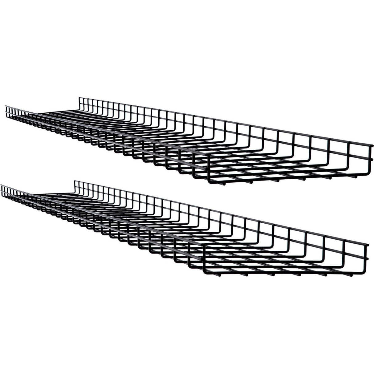 Eaton Tripp Lite Series Wire Mesh Cable Tray - 300 x 50 x 1500 mm (12 in. x 2 in. x 5 ft.), 2-Pack — SRWB12210X2STR
