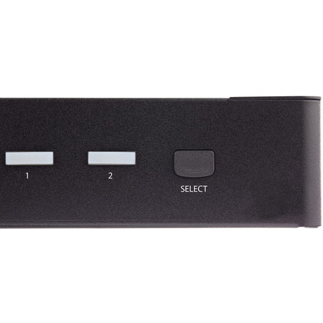 StarTech.com 2 Port HDMI KVM Switch 4K 60Hz UHD HDR, HDMI 2.0 Single Monitor, 2 Port USB 3.0 Hub, 4x USB HID, Audio, Hotkey Switching, TAA — SV231HU34K6