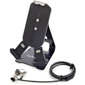 StarTech.com Secure Tablet Stand with K-Slot Cable Lock, Locking Universal Holder for 7.9"-13" Tablets, Adjustable, Security Tablet Mount — SECTBLTDT