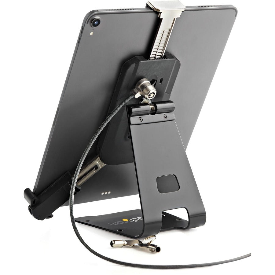 StarTech.com Secure Tablet Stand with K-Slot Cable Lock, Locking Universal Holder for 7.9"-13" Tablets, Adjustable, Security Tablet Mount — SECTBLTDT