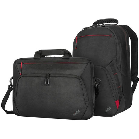 Lenovo Essential Plus Carrying Case Rugged (Backpack) for 15.6" Notebook - Black — 4X41A30364