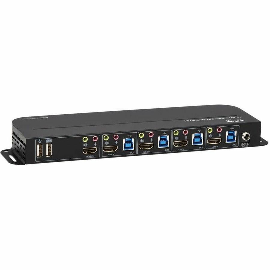 Eaton Tripp Lite Series 4-Port HDMI/USB KVM Switch - 4K 60 Hz, HDR, HDCP 2.2, IR, USB Sharing — B005-HUA4