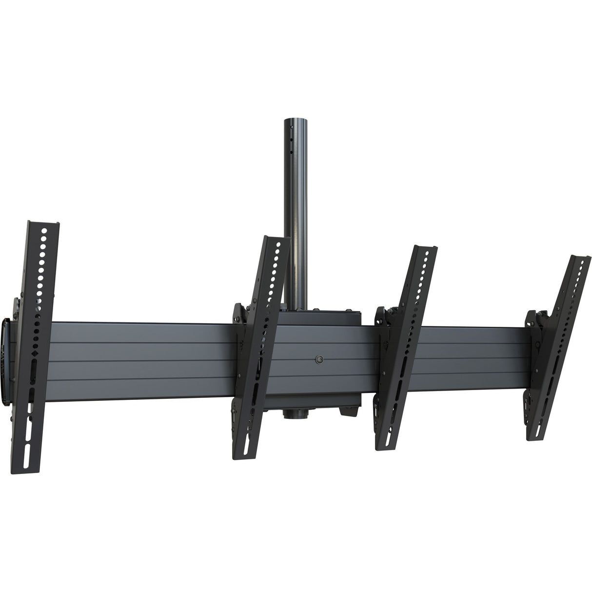 Chief Fusion Large Ceiling Mounted 2x1 Menu Board Ceiling TV Mount - For 40-55 Inch TVS - 400mm Interfaces - Black — LCM2X1UP400