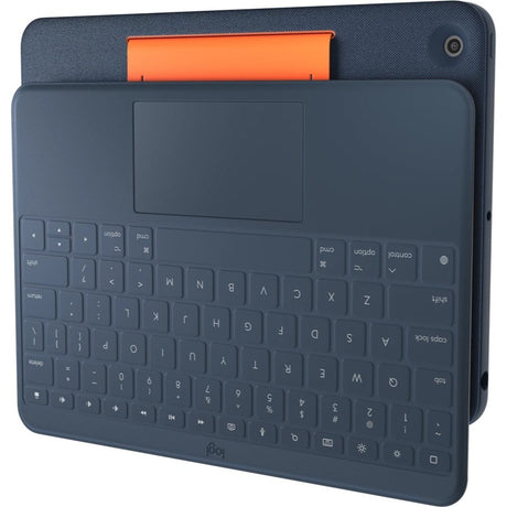 Logitech Rugged Combo 3 Rugged Keyboard/Cover Case Apple iPad (8th Generation), iPad (7th Generation) Tablet - Blue — 920-010341