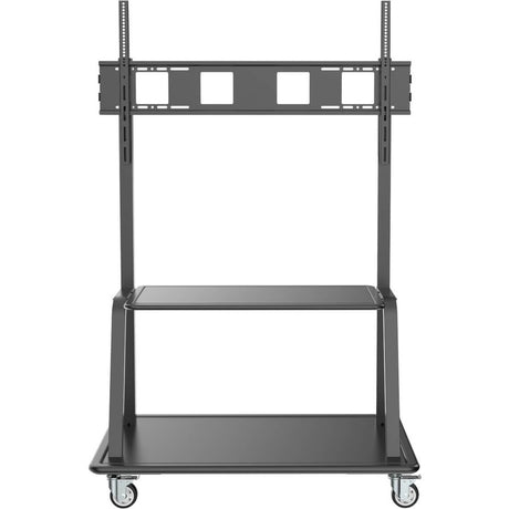 Eaton Tripp Lite Series Heavy-Duty Rolling TV Cart for 60" to 105" Flat-Screen Displays, Locking Casters, Black — DMCS60105XXDD
