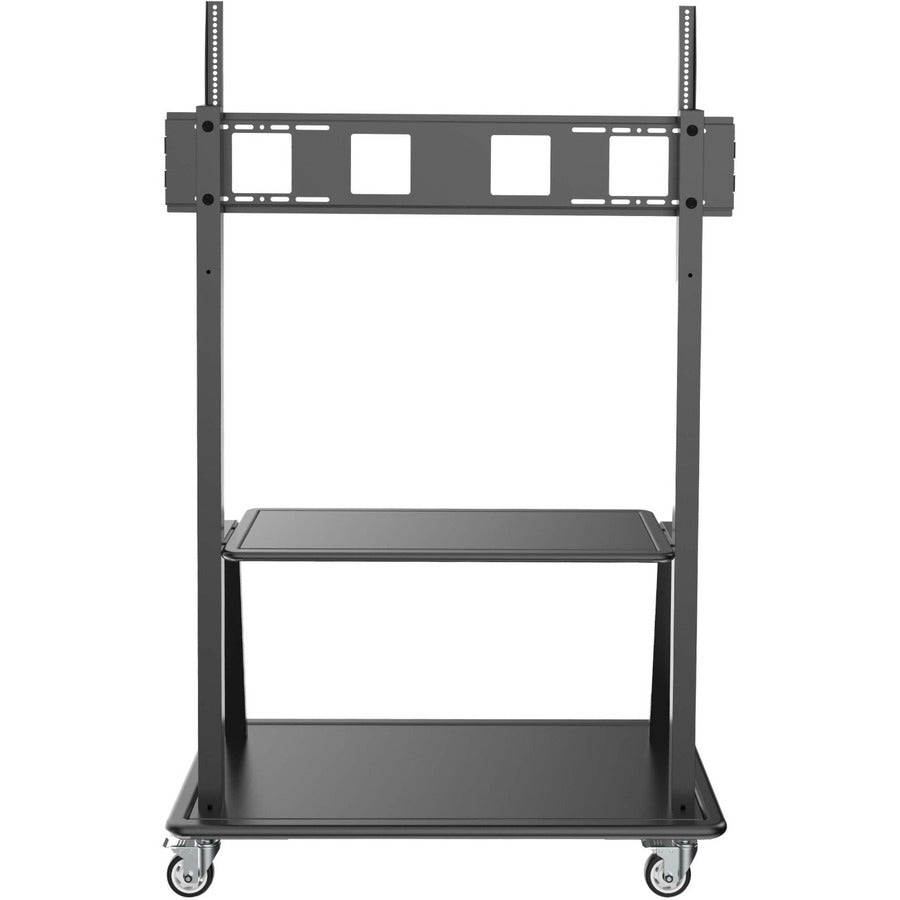 Eaton Tripp Lite Series Heavy-Duty Rolling TV Cart for 60" to 105" Flat-Screen Displays, Locking Casters, Black — DMCS60105XXDD