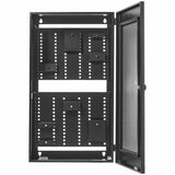 Eaton Tripp Lite Series SmartRack 5U Low-Profile Vertical-Mount Switch-Depth Wall-Mount Structured Wiring Enclosure, Adjustable Equipment Brackets — SRWF10UMOD