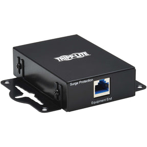 Eaton Tripp Lite Series In-Line Network Surge Protector - 10 Gbps, Cat6a/8, Metal Case, IEC Compliant, TAA — B110-SP-10G