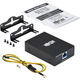 Eaton Tripp Lite Series In-Line Network Surge Protector - 10 Gbps, Cat6a/8, Metal Case, IEC Compliant, TAA — B110-SP-10G