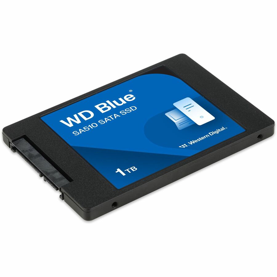 WD Blue SA510 WDS100T3B0A 1 TB Solid State Drive - 2.5" Internal - SATA — WDS100T3B0A-00AXR0