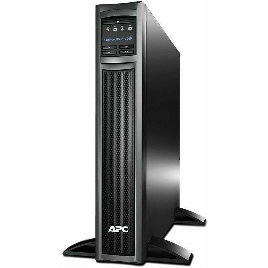 APC Smart-UPS X, Line Interactive, 1500VA, Rack/tower convertible 2U, 120V, 8x 5-15R NEMA, SmartConnect port+NMC, Extended runtime, TAA — SMX1500RM2UCNCUS
