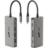 Mobile Pixels 8 in 1 USB-C Hub with 4K HDMI — 104-1001P01
