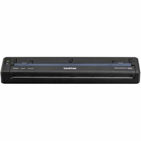 Brother PocketJet 8 Direct Thermal Printer - Portable - Plain Paper Print - USB - USB Host - Bluetooth - Wireless LAN — PJ862-WK