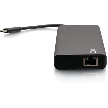 C2G USB-C 9-in-1 Dual Display Docking Station - 60W Power Supply, HDMI, Ethernet, USB, 3.5mm Audio and Power Delivery - 4K 30Hz — C2G54487