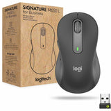 Logitech Signature M650 L for Business Wireless Mouse, For Large Sized Hands, Logi Bolt, Bluetooth, Graphite — 910-006346