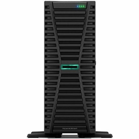 HPE SMART CHOICE ProLiant ML350 G11 4U Tower Server - 1 x Intel Xeon Gold 5416S 2 GHz - 64 GB RAM - 960 GB SSD - (2 x 480GB) SSD Configuration - Serial Attached SCSI (SAS), Serial ATA Controller — P69313-005