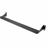 StarTech.com 1U Horizontal Cable Management Bar w/Adjustable Depth, 19" Rack-Mountable Lacing Bar For Organized Racks/Cabinets/Patch Panel — 12S-CABLE-LACING-BAR