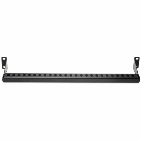 StarTech.com 1U Horizontal Cable Management Bar w/Adjustable Depth, 19" Rack-Mountable Lacing Bar For Organized Racks/Cabinets/Patch Panel — 12S-CABLE-LACING-BAR