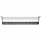 StarTech.com 1U Horizontal Cable Management Bar w/Adjustable Depth, 19" Rack-Mountable Lacing Bar For Organized Racks/Cabinets/Patch Panel — 12S-CABLE-LACING-BAR