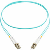 Eaton Tripp Lite Series 10Gb Duplex Multimode 50/125 OM3 OFNP Fiber Patch Cable (LC/LC) - Aqua, 1 m (3.3 ft.), TAA — N820-01M-TAA