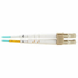 Eaton Tripp Lite Series 10Gb Duplex Multimode 50/125 OM3 OFNP Fiber Patch Cable (LC/LC) - Aqua, 1 m (3.3 ft.), TAA — N820-01M-TAA