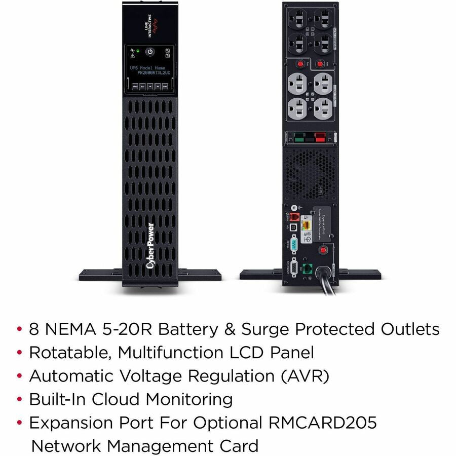 CyberPower PR2000RTXL2UC Smart App Sinewave UPS Systems — PR2000RTXL2UC