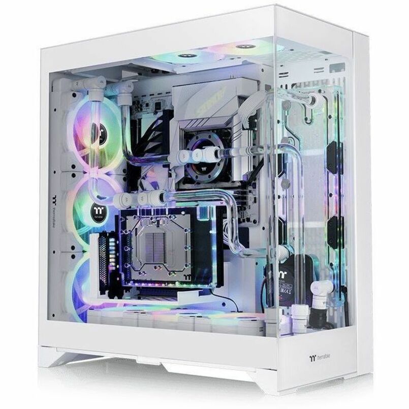 Thermaltake CTE E600 MX Snow Mid Tower Chassis — CA-1Y3-00M6WN-00