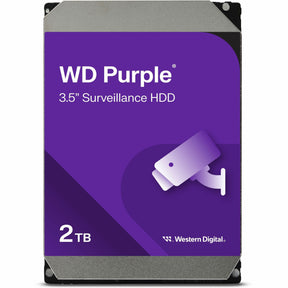 WD Purple WD23PURZ 2 TB Hard Drive - 3.5" Internal - SATA - Purple — WD23PURZ
