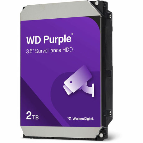 WD Purple WD23PURZ 2 TB Hard Drive - 3.5" Internal - SATA - Purple — WD23PURZ