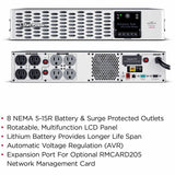 CyberPower PRL1500RT2UC Smart App Sinewave UPS Systems — PRL1500RT2UC