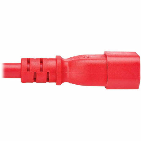 Eaton Tripp Lite Series Power Cord C14 to C15 - Heavy-Duty, 15A, 250V, 14 AWG, 10 ft. (3.1 m), Red — P018-010-ARD