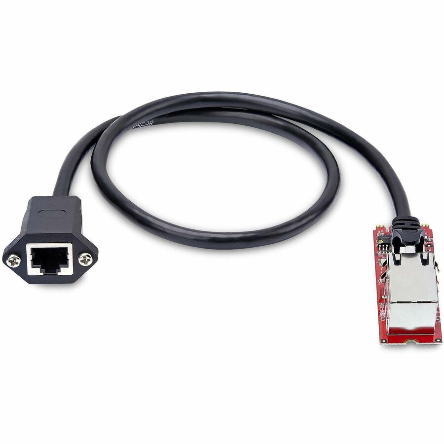 StarTech.com 1-Port 2.5GbE M.2 2280 Network Card, NBASE-T PCIe Ethernet Card, Intel I225-V, Multi-Gigabit Desktop NIC/LAN Card, TAA — MR12GI-NETWORK-CARD