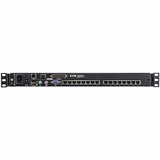 Eaton 16-Port Cat5 KVM over IP Switch - 19 in. LCD, 1 Remote or 1 Local User, 1U Rack-Mount, TAA — B064C-16-1-IP