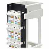 Eaton Tripp Lite Series 12-Port Cat6a Wall-Mount Patch Panel - PoE+ Compliant, 110, 568A/B, RJ45 Ethernet, Offset Ports, TAA — N250-012-6A-OF