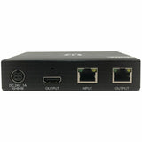 Eaton Tripp Lite Series HDMI over Cat6 Receiver with Repeater, 4K 60Hz, HDR, 4:4:4, IR Transceiver, PoC, HDCP 2.2, 230 ft., TAA — B127A-110-BH