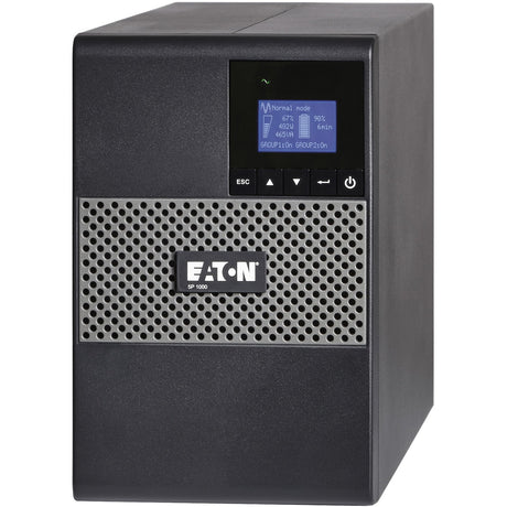 Eaton 5P 1000VA 770W 120V Line-Interactive UPS, 5-15P, 8x 5-15R Outlets, True Sine Wave, Cybersecure Network Card Option, Tower — 5P1000