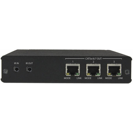 StarTech.com 3 Port HDBaseT Extender Kit with 3 Receivers - 1x3 HDMI over CAT5e/CAT6 Splitter - 1-to-3 HDBaseT Distribution System - Up to 4K — ST124HDBT