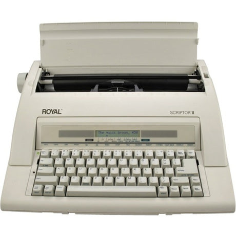 Royal Portable Electronic Typewriter With Memory an Display — 69147T
