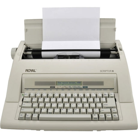 Royal Portable Electronic Typewriter With Memory an Display — 69147T