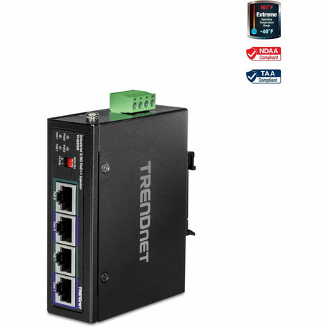 TRENDnet 95W 2-Port Industrial 2.5G PoE++ Injector, Supports PoE IEEE 802.3af, PoE+ IEEE 802.3at, And PoE++ IEEE 802.3bt, Not Compatible With Passive PoE Devices, Black, TI-IG290