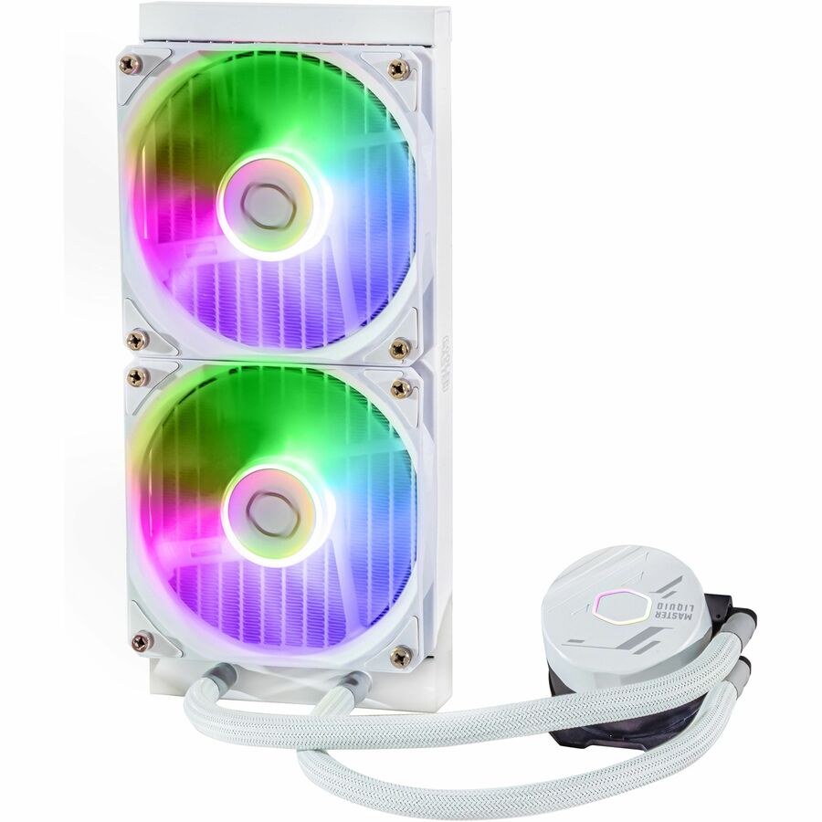 Cooler Master MasterLiquid 240L Core ARGB Cooling Fan/Radiator/Pump — MLW-D24M-A18PZ-RW